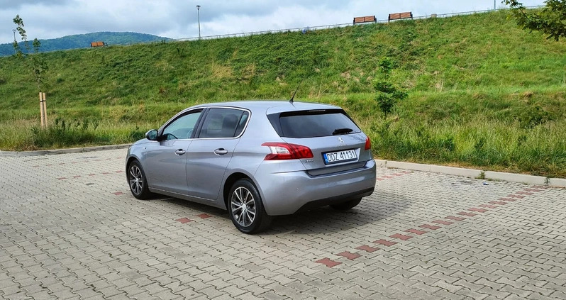 Peugeot 308 cena 28990 przebieg: 163200, rok produkcji 2015 z Kazimierza Wielka małe 326